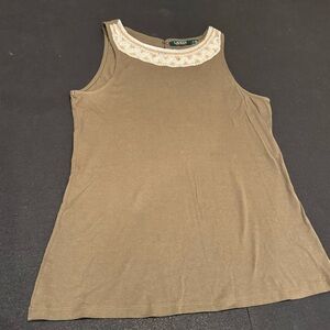 Ralph Lauren beaded top